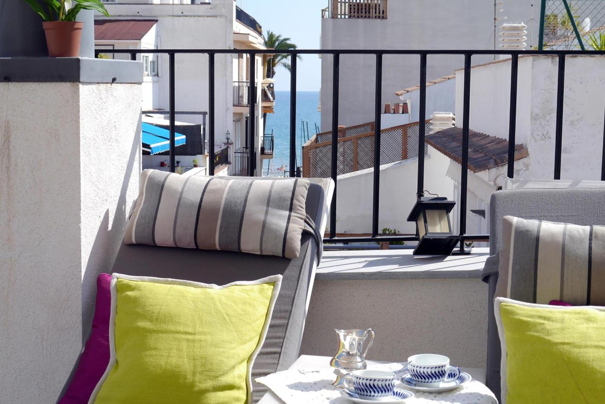 La Casita Del Mar Villa Sitges Bagian luar foto